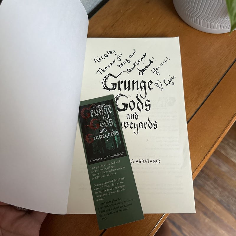 Grunge Gods and Graveyards signed copy