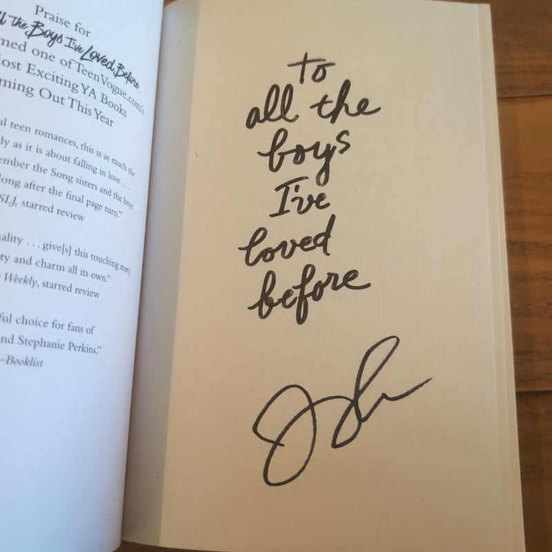 To All the Boys I've Loved Before