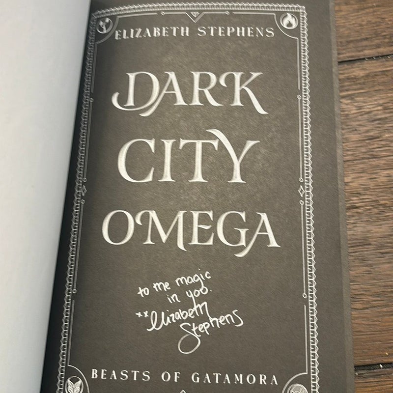 Dark City Omega Probably Smut Book Club Edition by Elizabeth