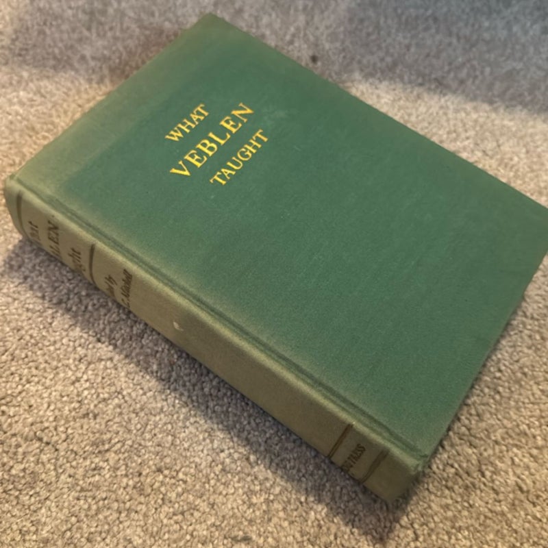 What Veblen Taught