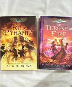 The Red Pyramid & The Throne of Fire BUNDLE! (Kane Chronicles Book 1 & 2)