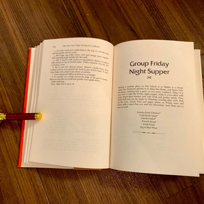 The New York Times Weekend Cookbook
