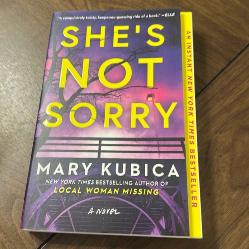 She's Not Sorry