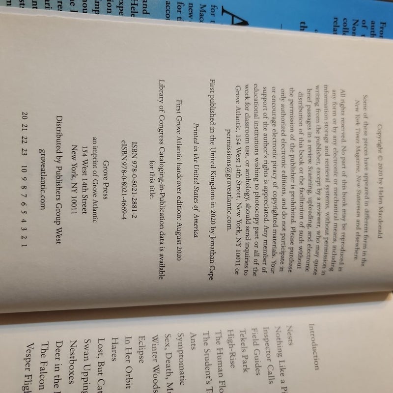 Vesper Flights (First Edition)