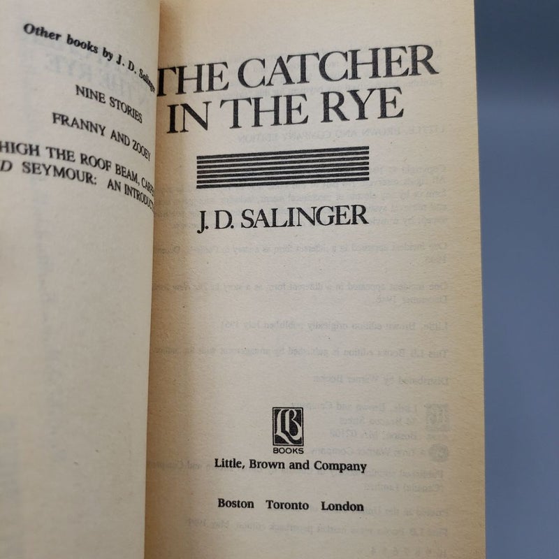 The Catcher in the Rye
