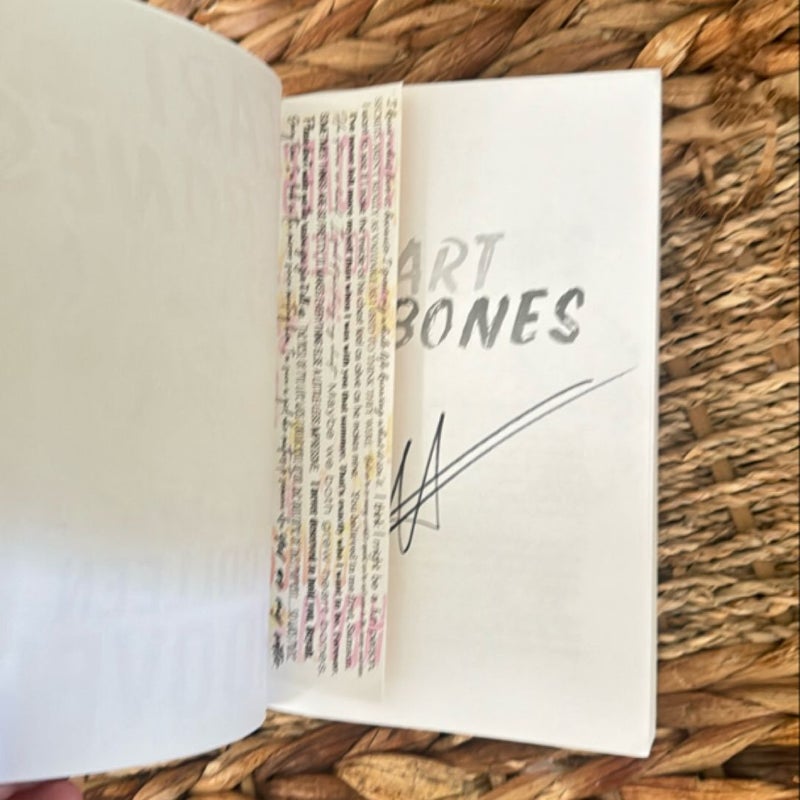 Heart Bones Signed OOP Cover