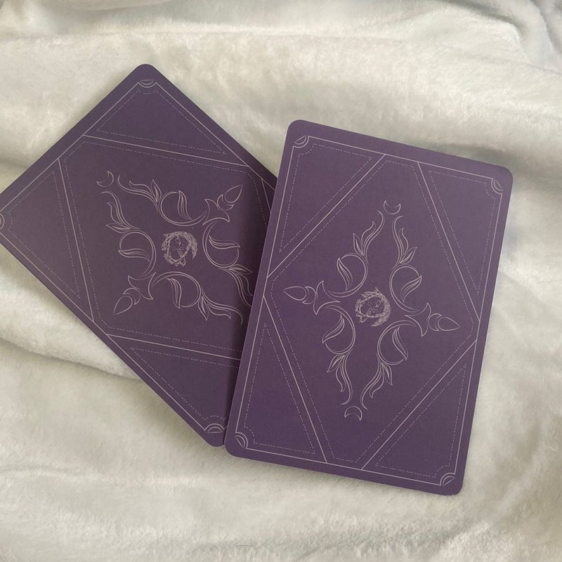 Fairyloot Exclusive Tarot Cards - Vasilisa & Morozko ( Winternight by Katherine Arden)