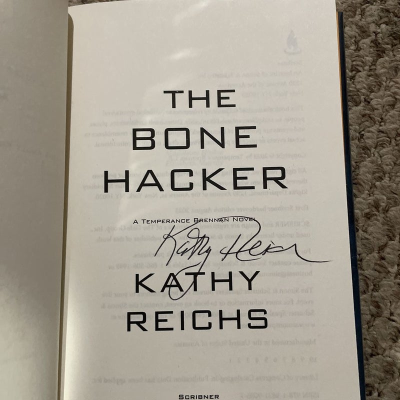 The Bone Hacker - signed