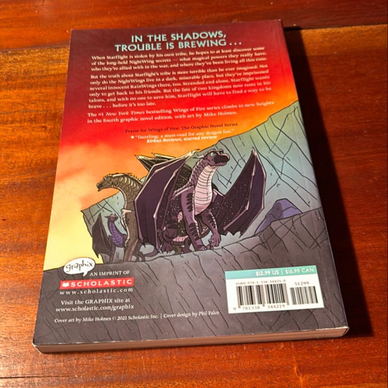 Wings of Fire The Dark Secret (1st Print)