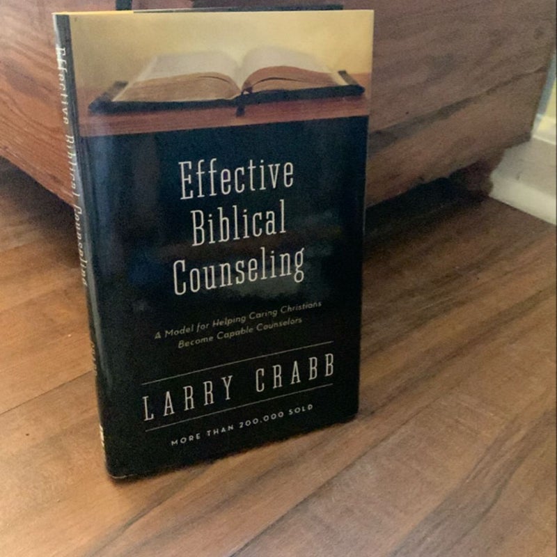 Effective Biblical Counseling