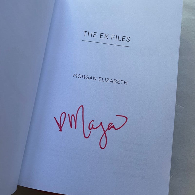 The Ex Files - signed/swag