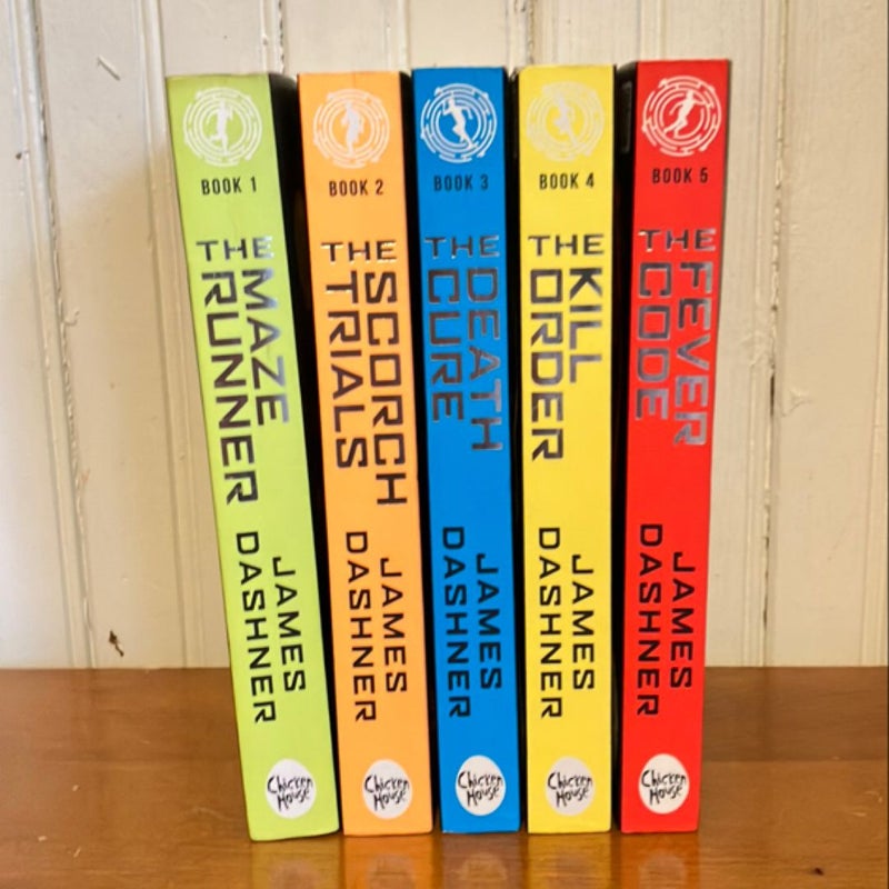 The Maze Runner  Series (Set of five books)