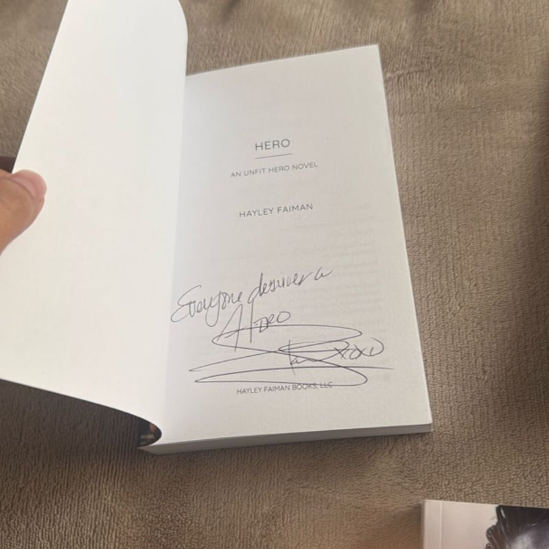 Hero Convict Fraud *SIGNED