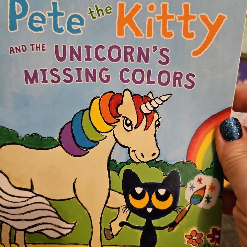 Pete the Kitty and the Unicorn's Missing Colors