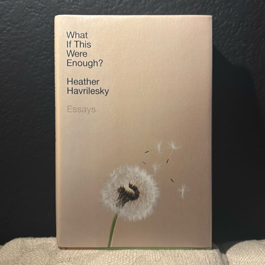 What If This Were Enough?