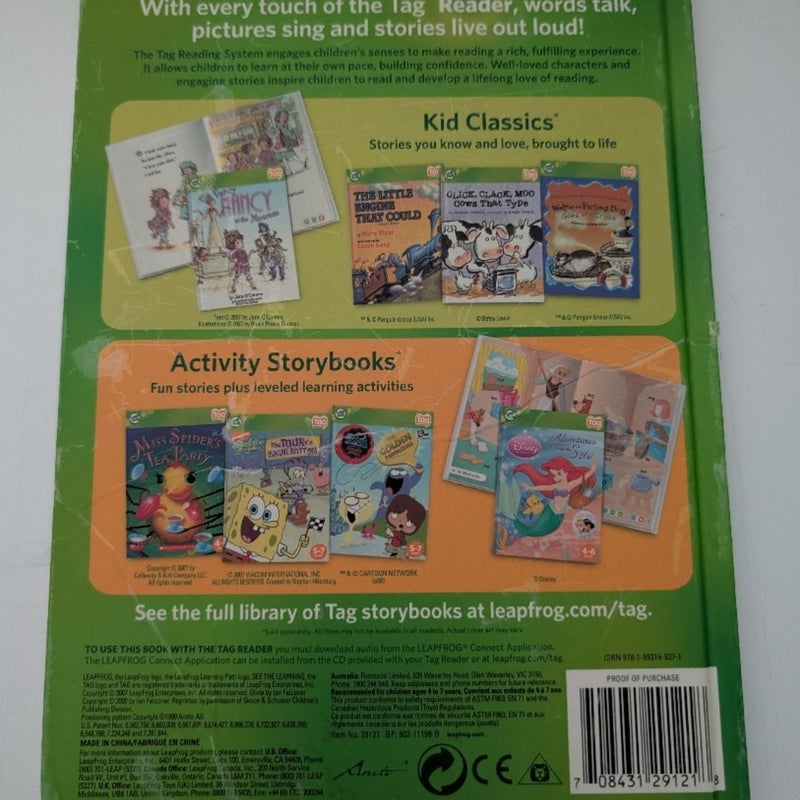 Leap Frog Lot of 3 Dora, Olivia, Chores Books