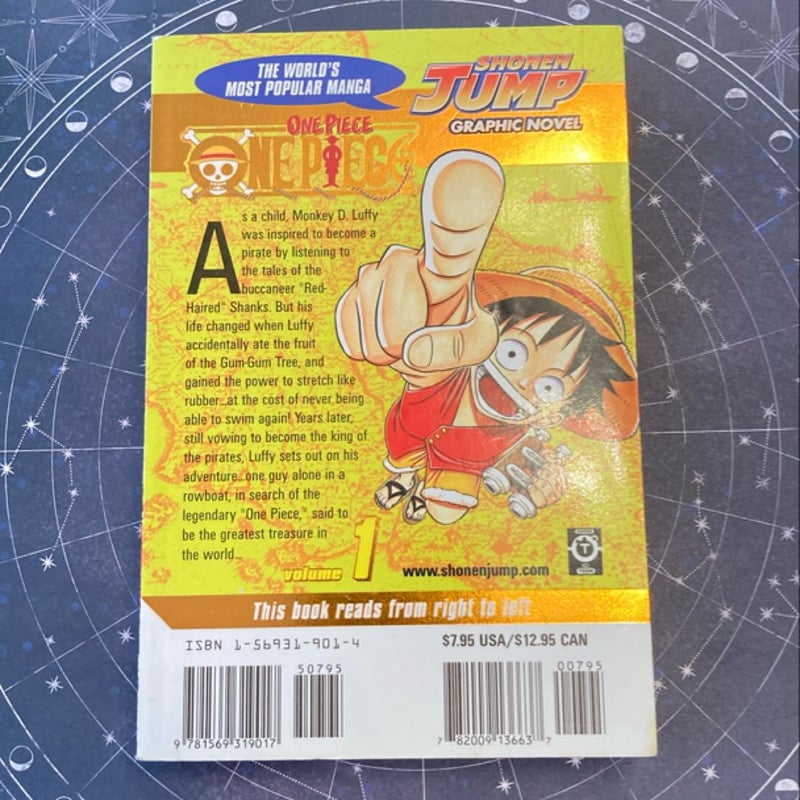 One Piece, Vol. 1 (first print, foil)