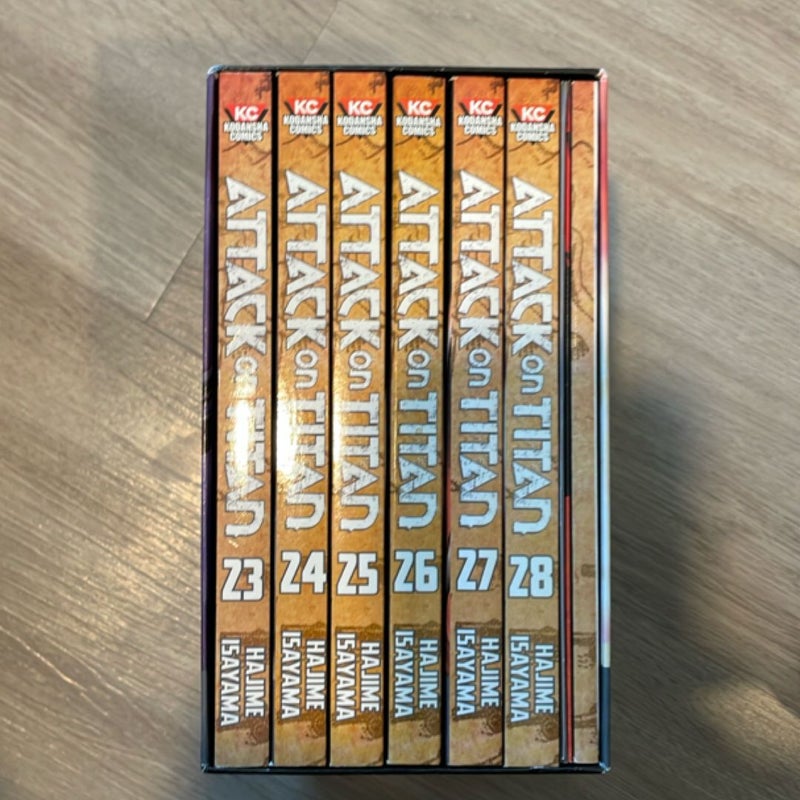 Attack on Titan the Final Season Part 1 Manga Box Set
