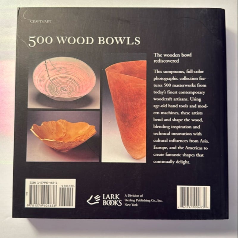 500 Wood Bowls