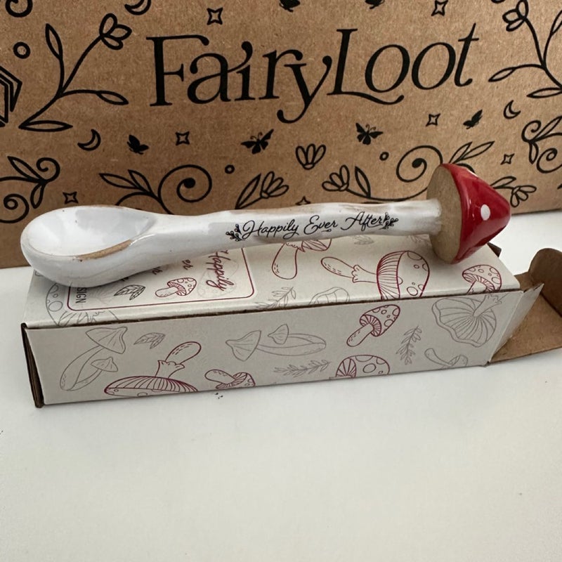 Happily ever after Fairyloot mushroom spoon