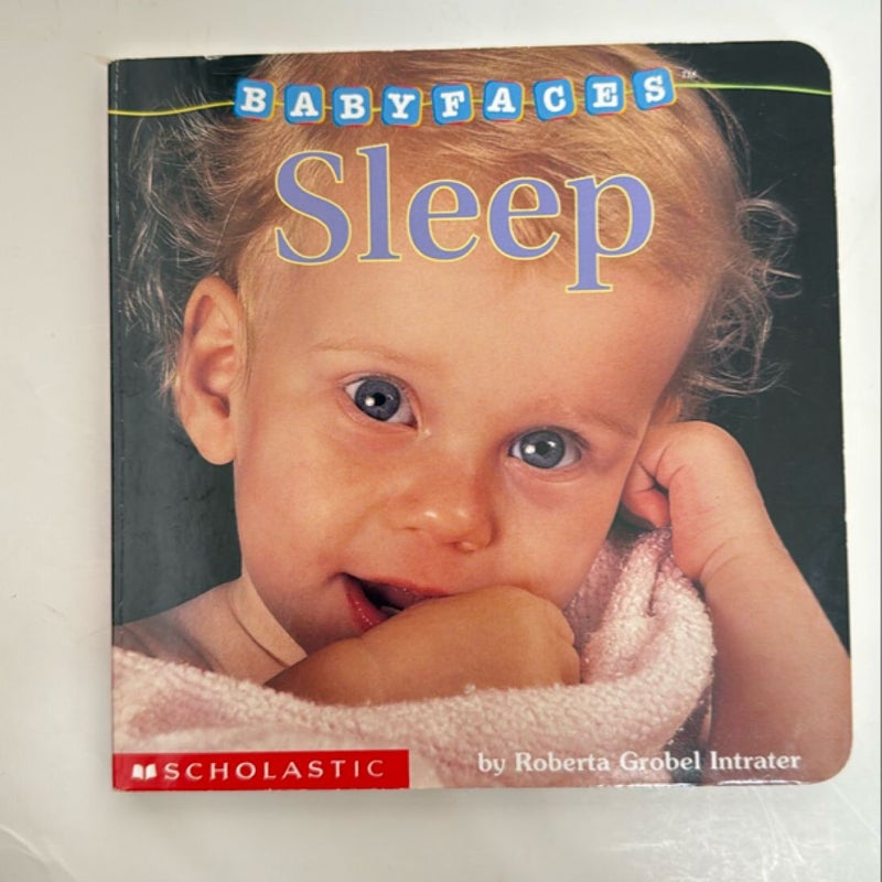 Sleep (Baby Faces Board Book)