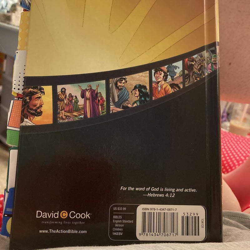 The Action Bible Study Bible ESV (Hardcover)