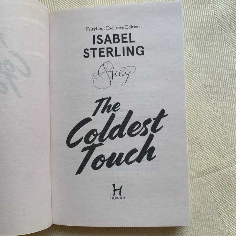 The Coldest Touch (Signed Fairyloot Edition)