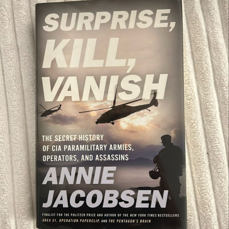 Surprise, Kill, Vanish