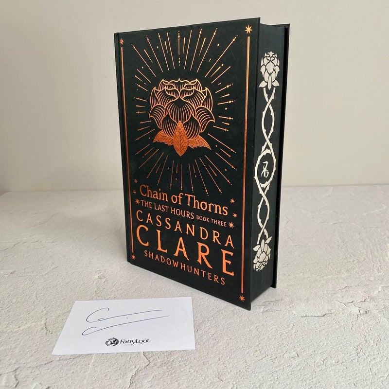 Fairyloot Chain of Thorns *SIGNED*