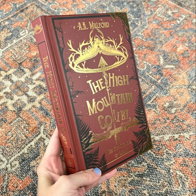 The High Mountain Court - signed Bookish Box edition