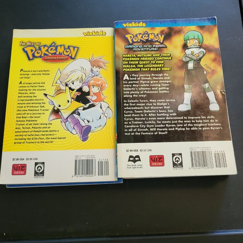 POKÉMON: Yellow, XY, Diamond & Pearl, Sun and Moon, Temple of the Sea