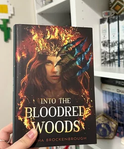 SIGNED FIRST EDITION Into the Bloodred Woods