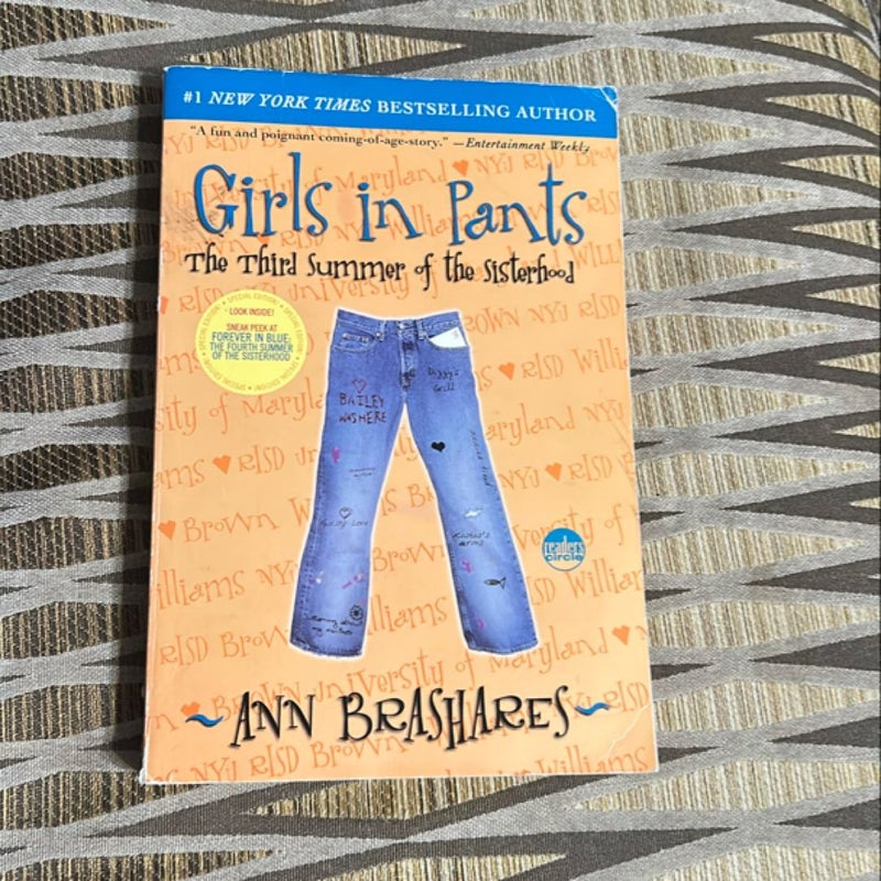 Girls in Pants: the Third Summer of the Sisterhood