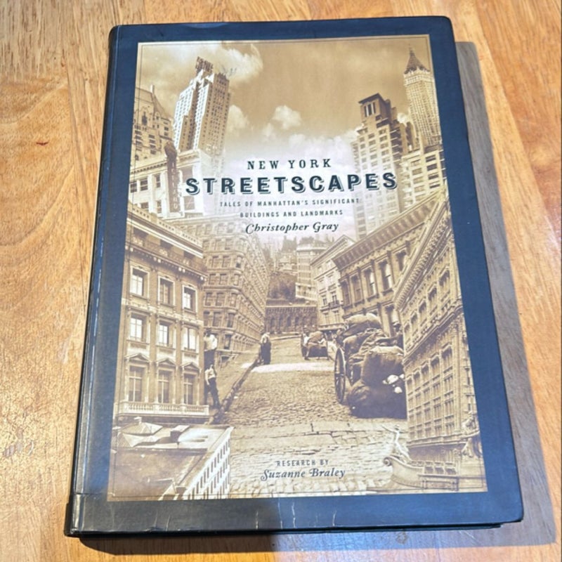 2003 1st Ed 1st Print * New York Streetscapes