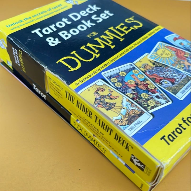 Tarot Deck/Book Set for Dummies