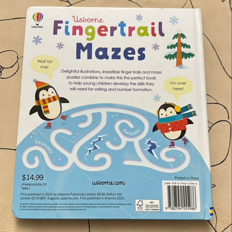 Usborne Fingertrail Mazes