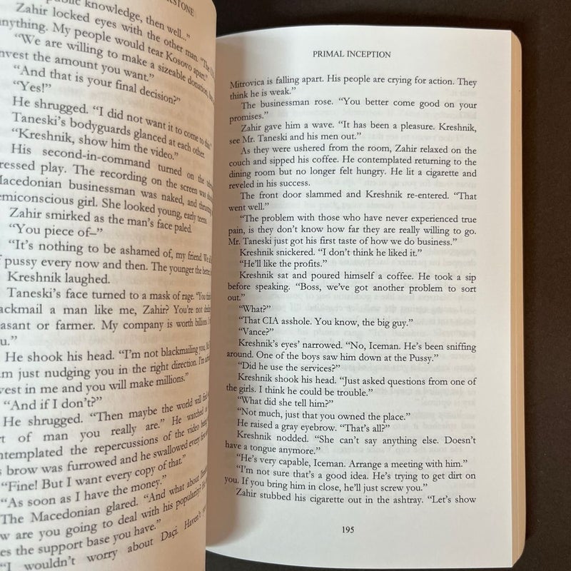 PRIMAL Origins ex-library trade paperback