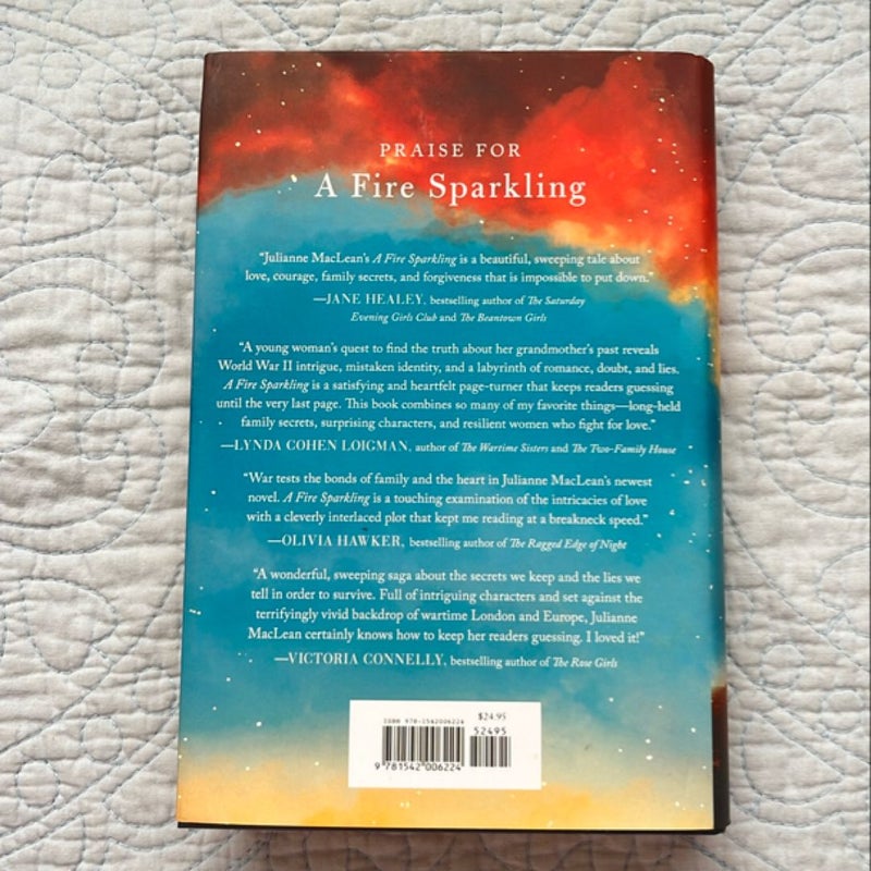 A Fire Sparkling *SIGNED*