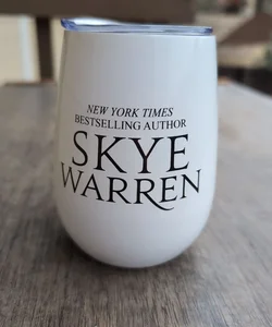 Skye Warren wine tumbler 