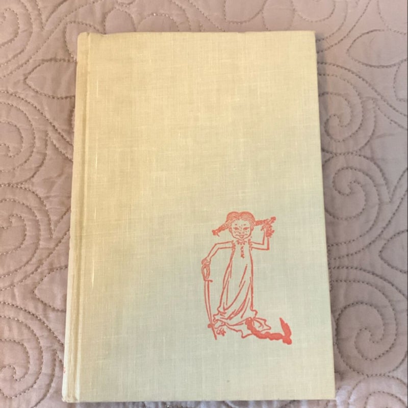 PIPPI LONGSTOCKING- 1st Edition, 13th Printing Vintage HC! 