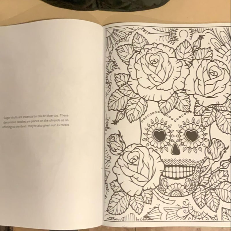 Day of the Dead Coloring