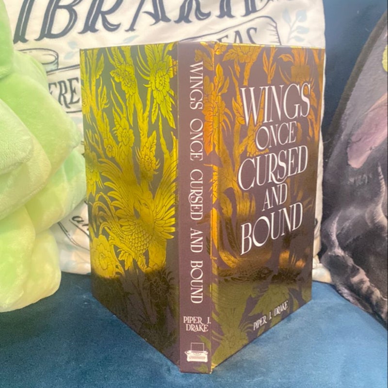 Wings Once Cursed and Bound bookish box edition