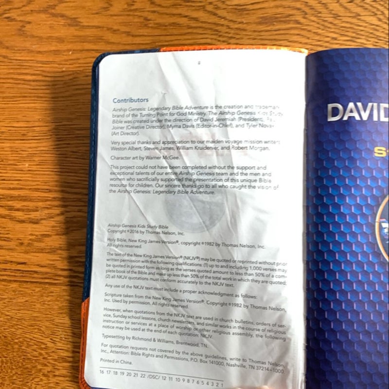 David Jeremiah Kids Study Bible New King James Version