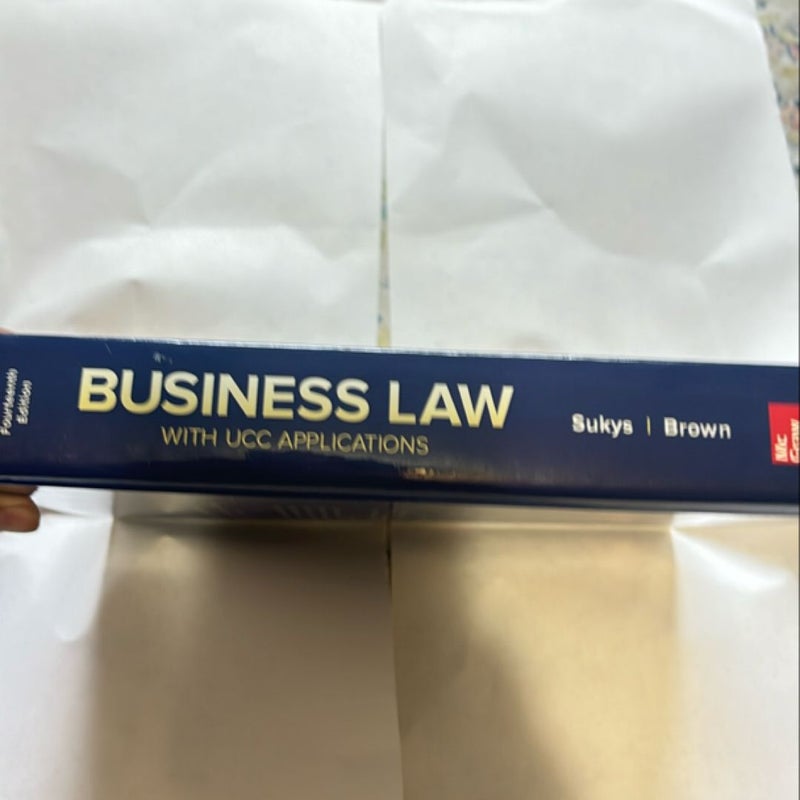 Business Law with UCC Applications