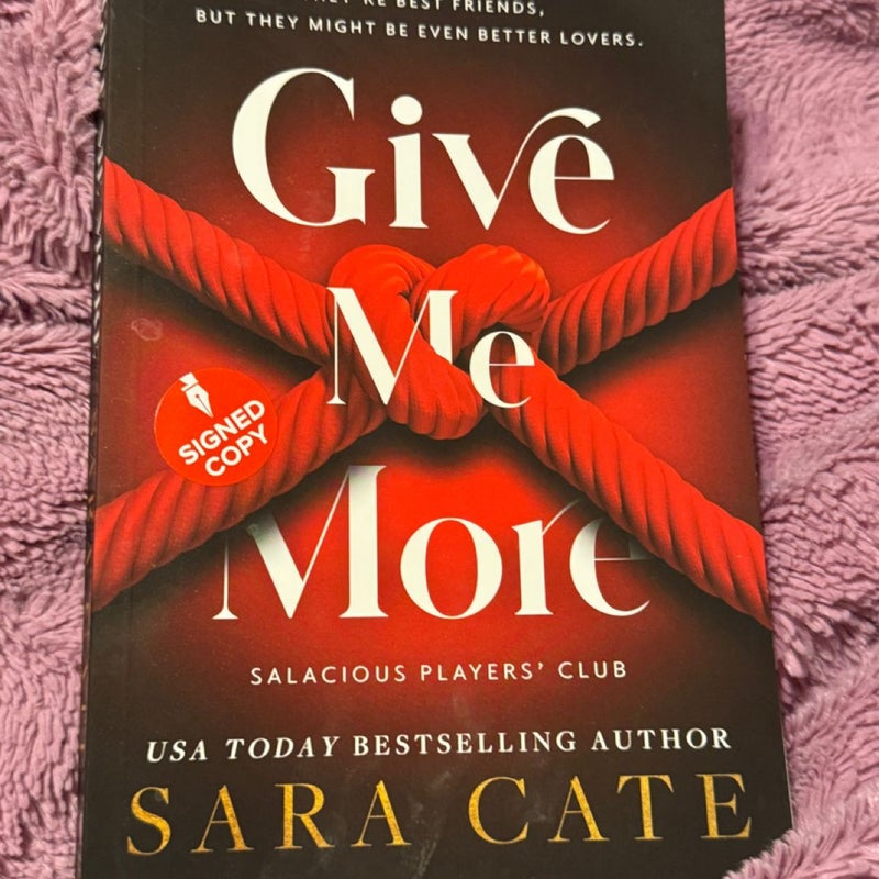 Give Me More (signed by author) 