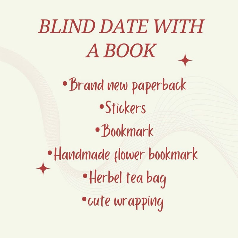 Blind date with a book +Goodies