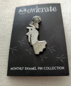 Owlcrate Horrid A Glorious Haunting Enamel Pin