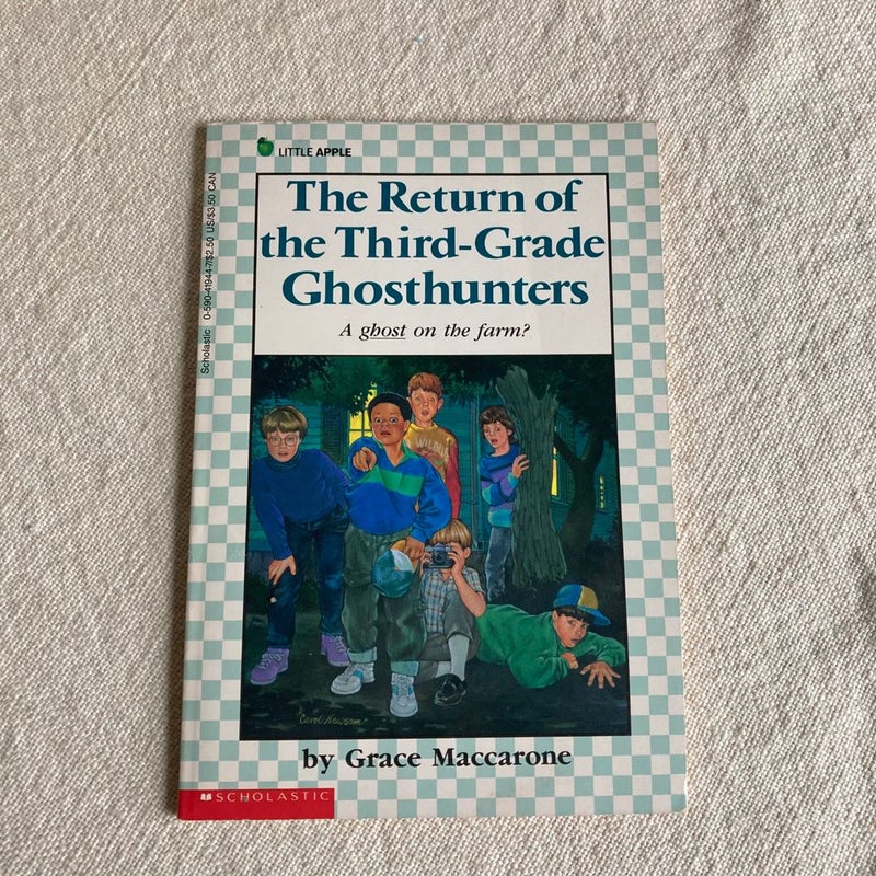 Return of the Third-Grade Ghosthunters