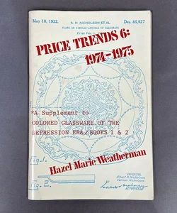 Price Trends 6: 1974-1975