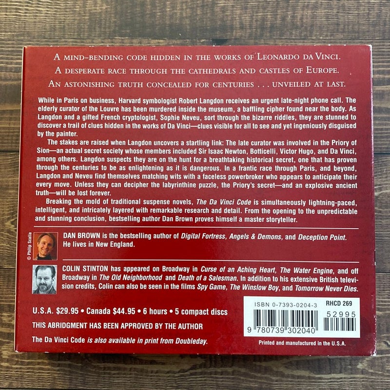 The Da Vinci Code *Audiobook*